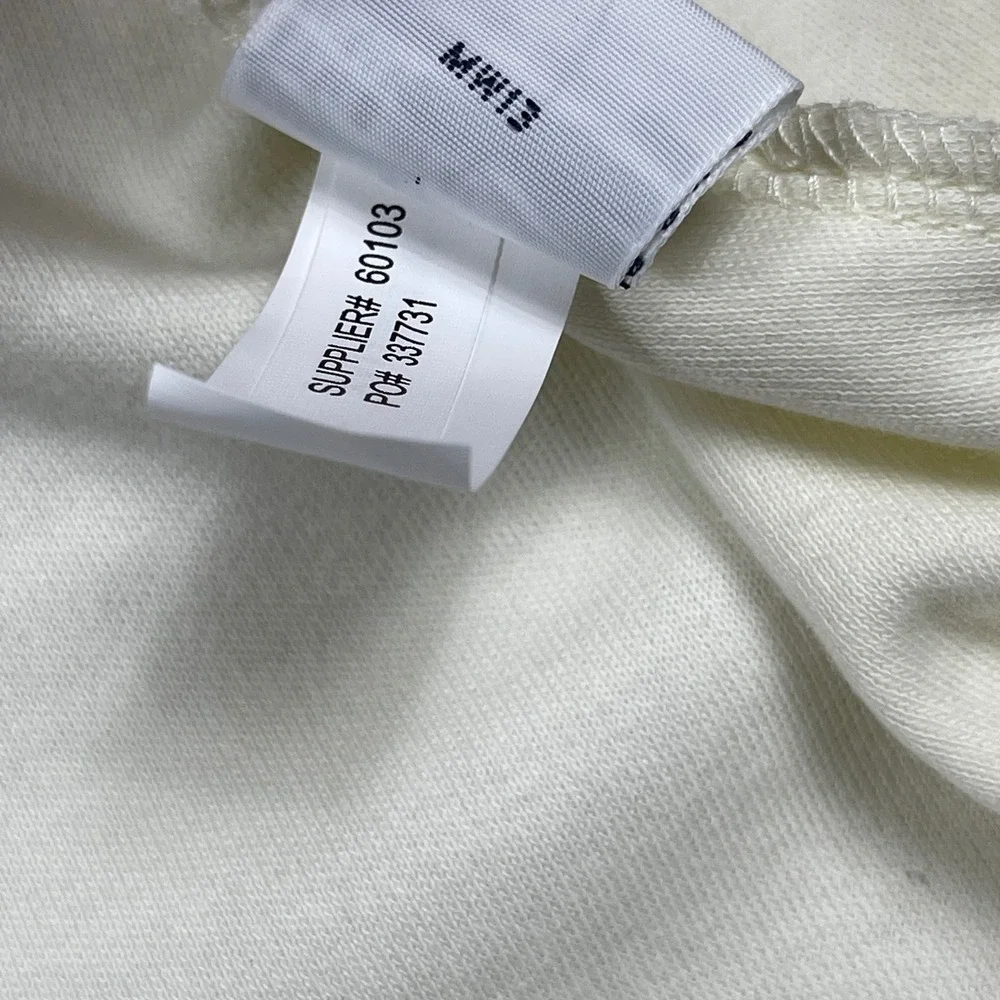 Polo Ralph Lauren Polo Shirt Mens XL Cream Short Sleeve Cotton Classic 25346